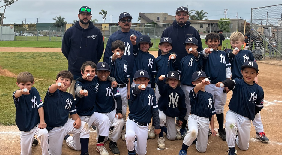 Spring 2023 Inter-League Champs - Yankees 8U