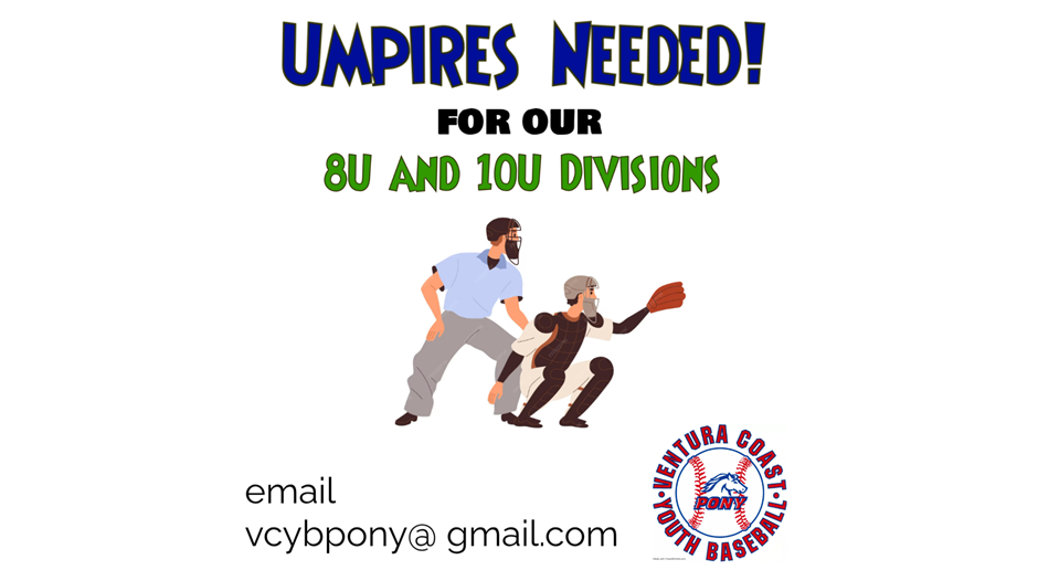 Umpires Needed